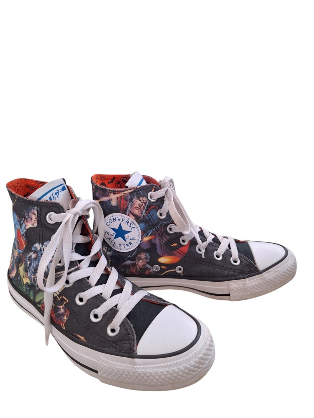 Converse x DC Comics Justice League All Star High Top Sneaker Shoes Women's 6.5
